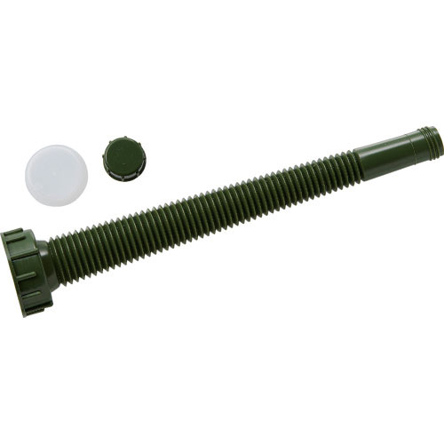 ＴＲＵＳＣＯ　両口ポリタンク（扁平缶）用ノズル　ＯＤ色＿