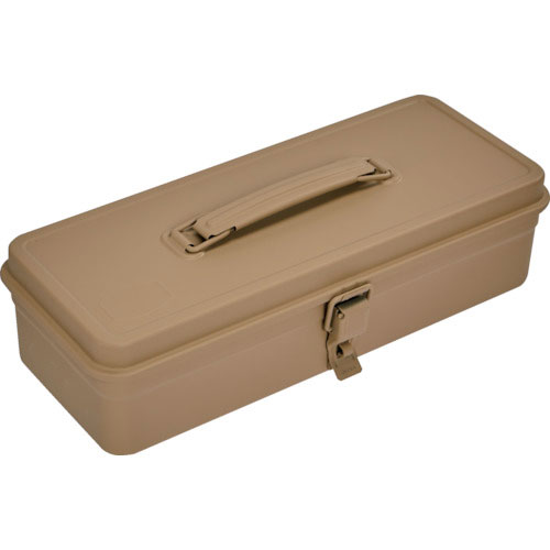 TRUSCO トランク型工具箱 333X137X96.5 ライトサンド_