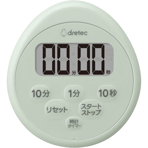 ｄｒｅｔｅｃ　時計付防水タイマー　グリーン＿