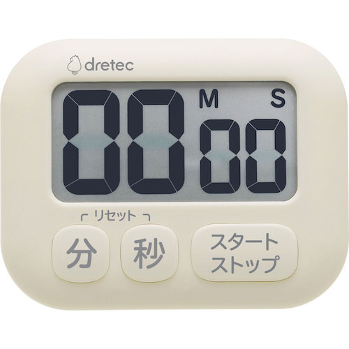 ｄｒｅｔｅｃ　抗菌タイマー「ポポラ」　ホワイト＿