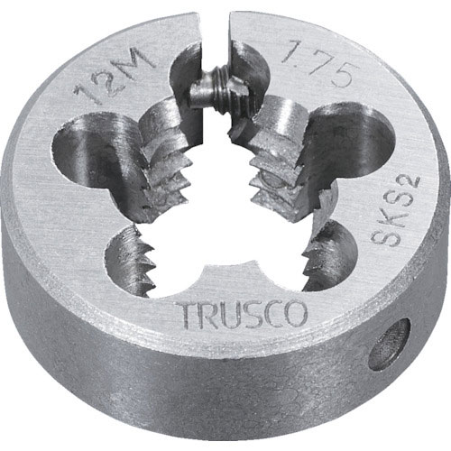 TRUSCO 丸ダイス 並目 75径 M42X4.5(SKS)_