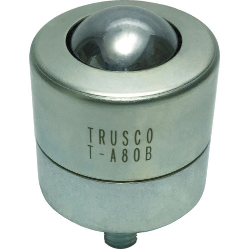 TRUSCO ボールキャスター 切削加工品上向用 スチール製ボール_