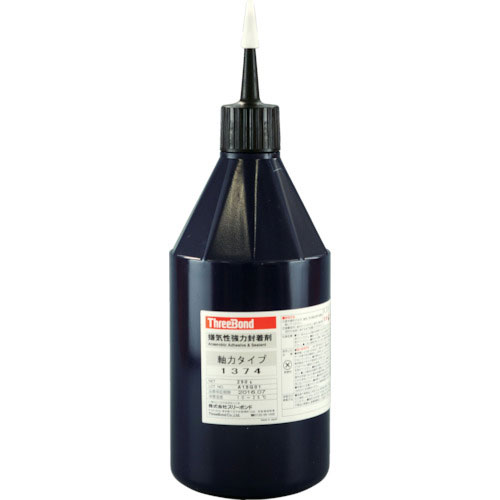 スリーボンド 嫌気性強力封着剤 高強度・軸力付与タイプ TB1374 250g 赤色_