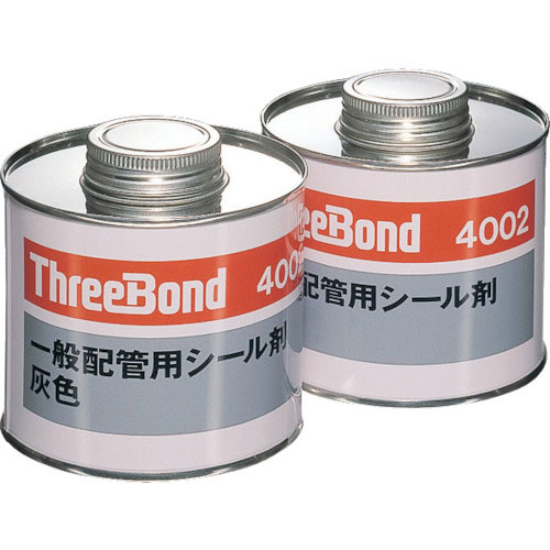 スリーボンド 配管用シール剤 合成樹脂系 汎用タイプ TB4002 500g 灰色_