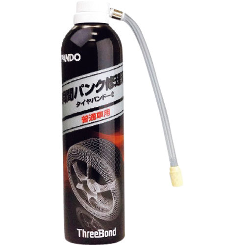 スリーボンド 補修キット 瞬間パンク修理剤 タイヤパンドーC 普通車用 385ml_