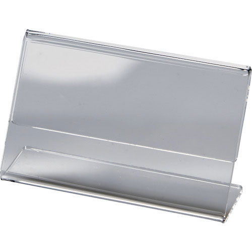 TRUSCO L型カード立て 片面名刺サイズ 55X93mm_