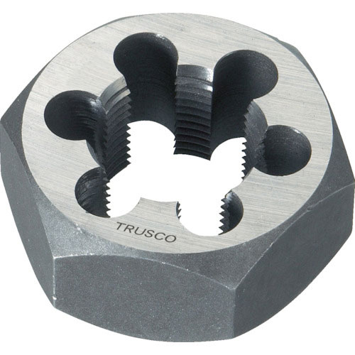 ＴＲＵＳＣＯ　六角サラエナットダイス　並目　Ｍ４２ｘ４．５＿