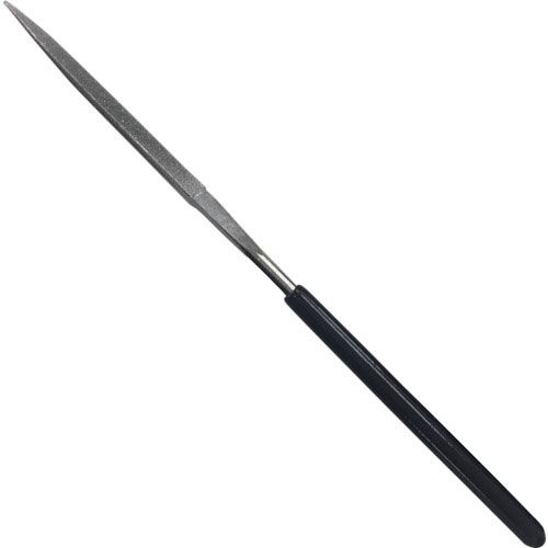 TRUSCO 小細工用ダイヤモンドヤスリ 三角 140MM_
