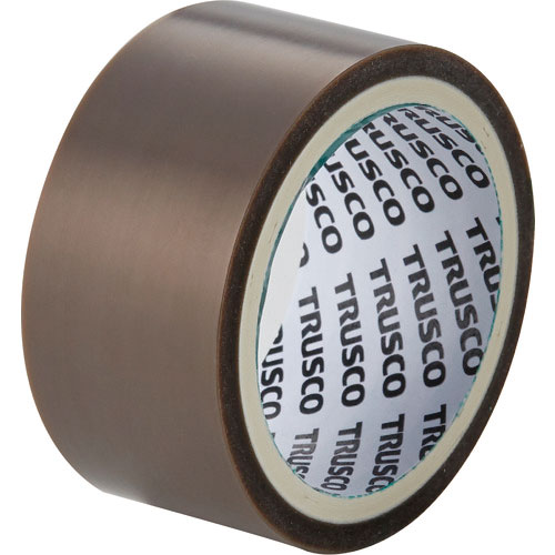 ＴＲＵＳＣＯ　５ｍフッ素樹脂粘着テープ　厚み０．０８ｍｍ　幅５０ｍｍ　グレー＿