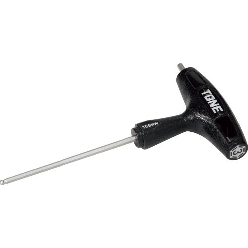 TONE ボールポイント六角棒レンチ(T形) グリップボールポイントヘキサゴンレンチ 対辺寸法3mm_
