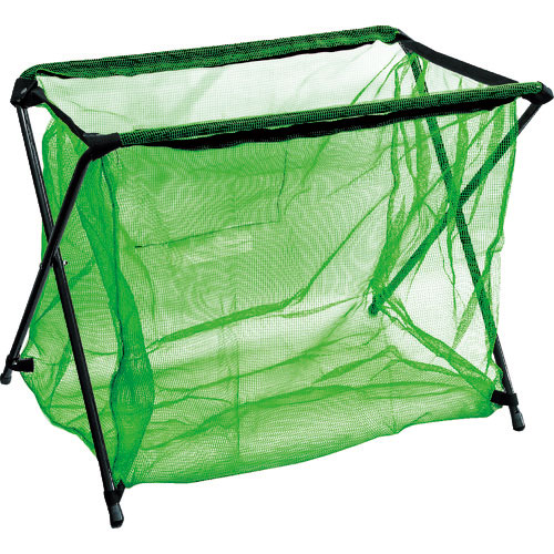 ＴＲＵＳＣＯ　折りたたみ式・ネット交換可能ゴミ置き場　グリーン＿