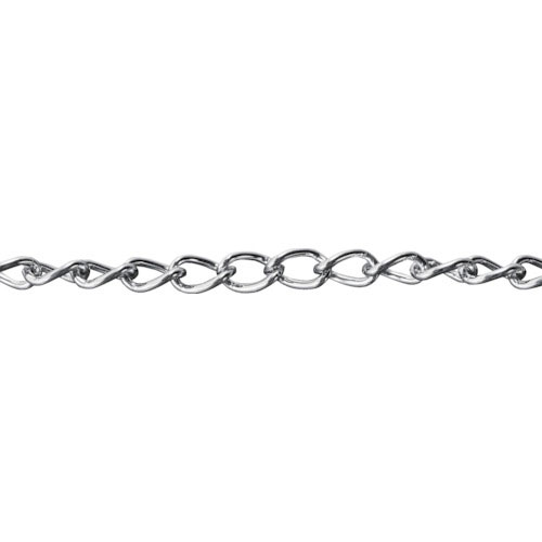 ＴＲＵＳＣＯ　鉄クロームマンテルチェーン　３．２ＭＭ×３Ｍ＿
