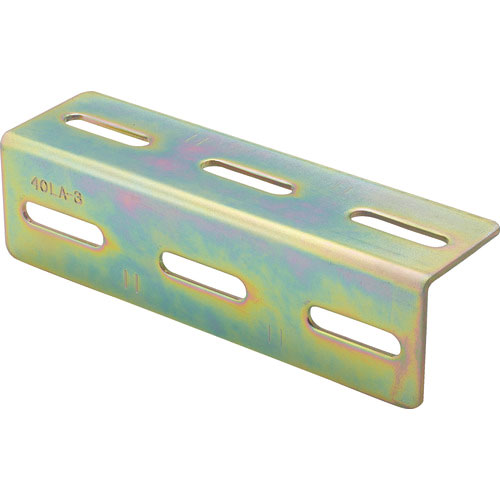 TRUSCO ジョイント金具40型L クロメート 40X95 穴数4_