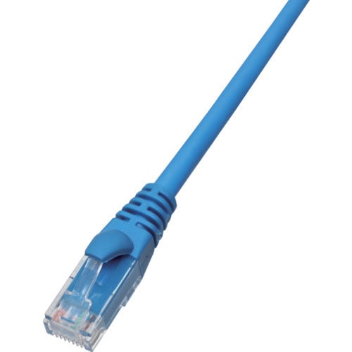 ＴＲＵＳＣＯ　ＬＡＮケーブル（Ｃａｔ６Ａ対応ツメ折れ防止）　５ｍブルー＿