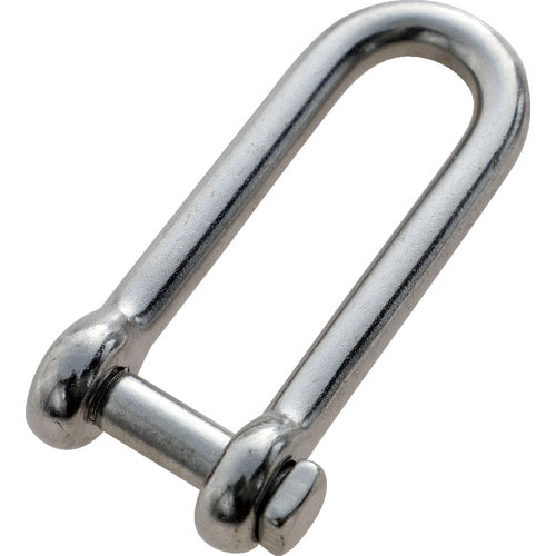 TRUSCO ロング角頭シャックル ステンレス製 D寸法8mm (1個=1袋)_