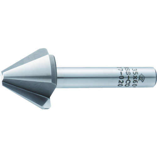 TRUSCO MC 面取リーマ 45.0mm 60度_