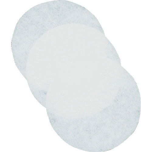 ＴＲＵＳＣＯ　モーターフィルター　粘着タイプ薄手（１０枚入）３００ΦＭＭ　厚さ２ｍｍ＿