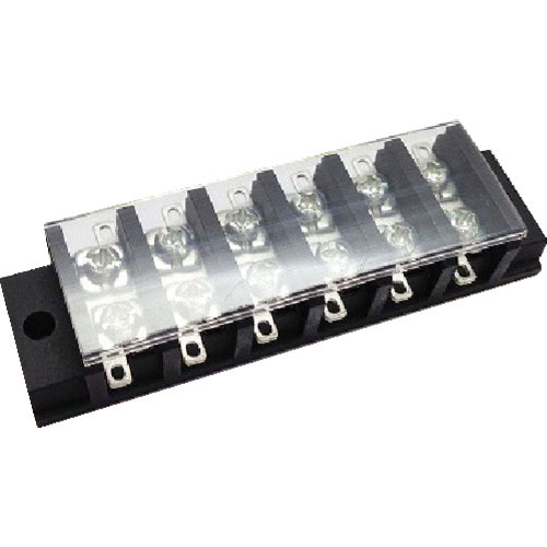 TRUSCO 中継端子台 300V 15A 4P_