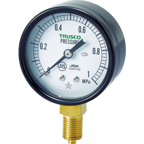 TRUSCO JIS汎用圧力計A型60φ_