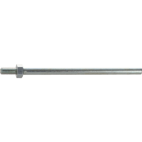 ＴＲＵＳＣＯ　曲面軸付ナイロンホイール専用軸　Φ６Ｘ１００ＭＭ（１個入）＿