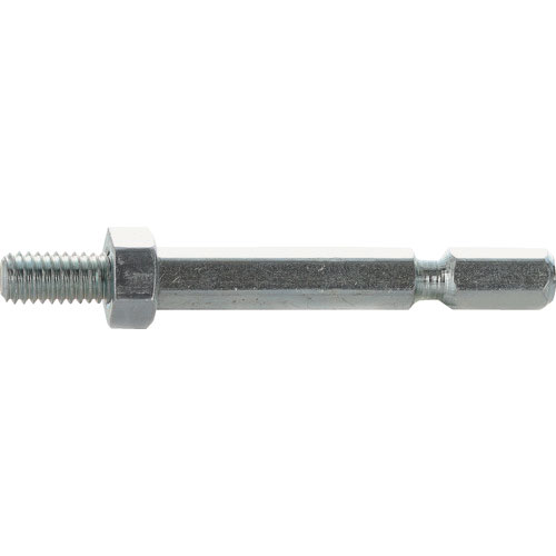 ＴＲＵＳＣＯ　曲面型軸付ナイロンホイール専用六角軸　６．３５Ｘ４３ＭＭ（１個入）＿