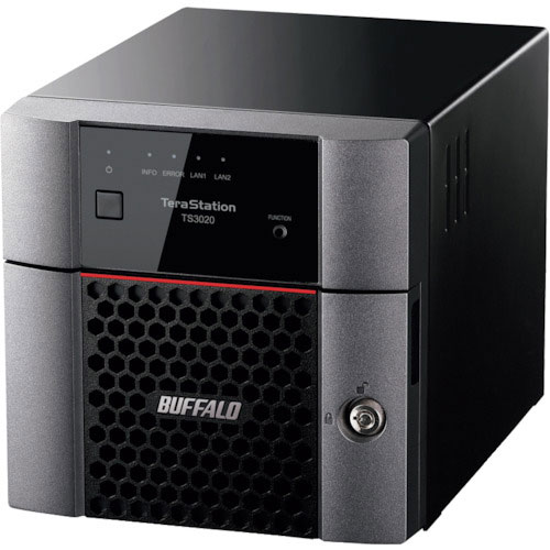 バッファロー　ＴｅｒａＳｔａｔｉｏｎ　ＴＳ３２２０ＤＮシリーズ　２ベイデスクトップＮＡＳ　６ＴＢ＿