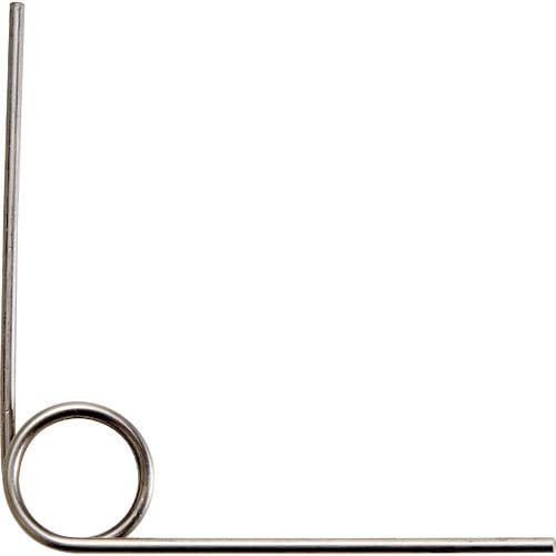 ＴＲＵＳＣＯ　トーションばね　ステンレス　Ｄ７×ｄ０．９×Ｌ２８　９０°２巻　１０個入　左巻き＿