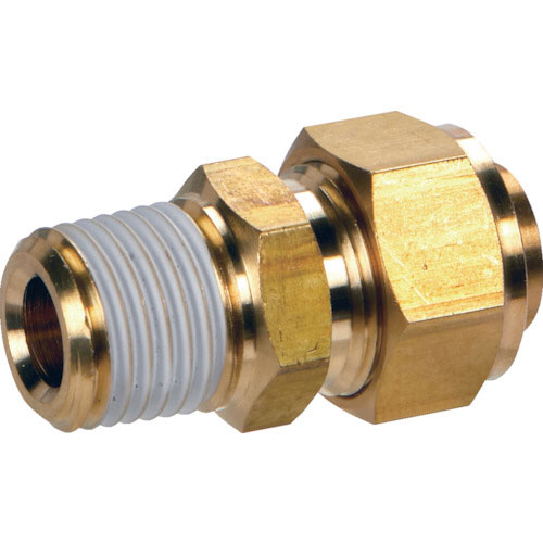 TRUSCO クイックシール継手 コネクタ φ6X4.5 呼びR1/8_