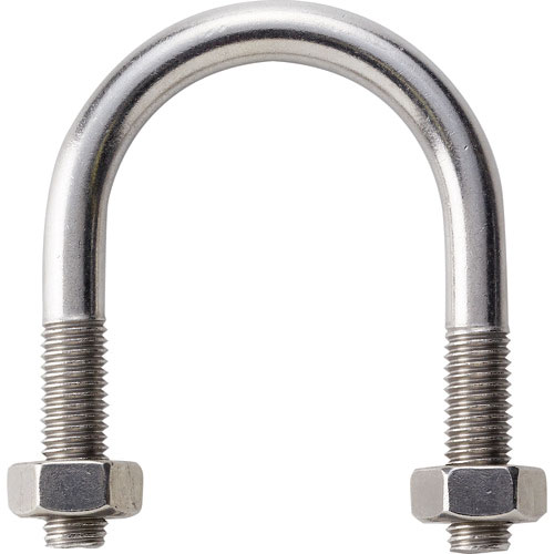 TRUSCO SGP用Uボルト SUS304 呼び径32A ねじ径M10_