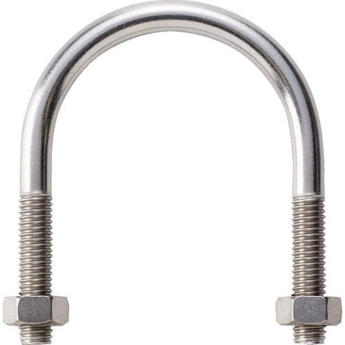 TRUSCO SGP用Uボルト SUS304 呼び径40A ねじ径M8_