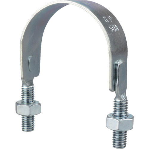 ＴＲＵＳＣＯ　ＳＧＰ管用Ｕバンド　スチール　呼び径　６５Ａ　ねじ径３／８＿