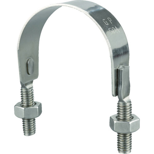 ＴＲＵＳＣＯ　ＳＧＰ管用Ｕバンド　ＳＵＳ３０４　呼び径　８０Ａ　ねじ径３／８＿