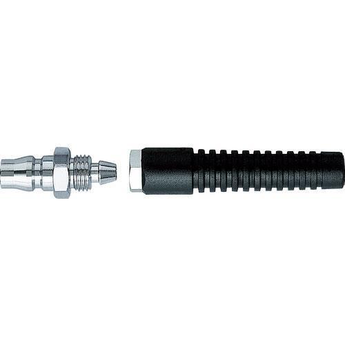 ＴＲＵＳＣＯ　カップリング　プロテクター付　ホース取付用プラグ　６．５～７ｍｍ＿