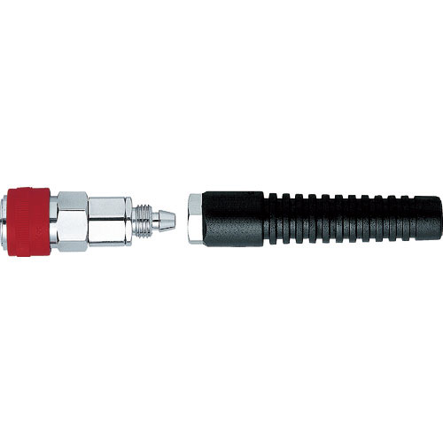 ＴＲＵＳＣＯ　プロテクター付ワンタッチカップリング　６．５～７ｍｍ＿