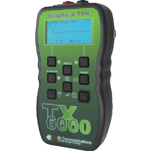 グッドマン 充電式TDRケーブル診断測長機TX6000S_