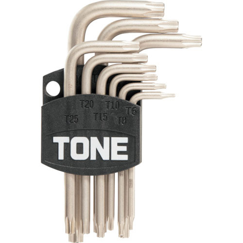 ＴＯＮＥ　トルクスＬ形レンチセット　９点セット＿