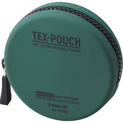 キングジム　ＴＥＸ－ＰＯＵＣＨ　ＲＯＵＮＤ　カ－＿