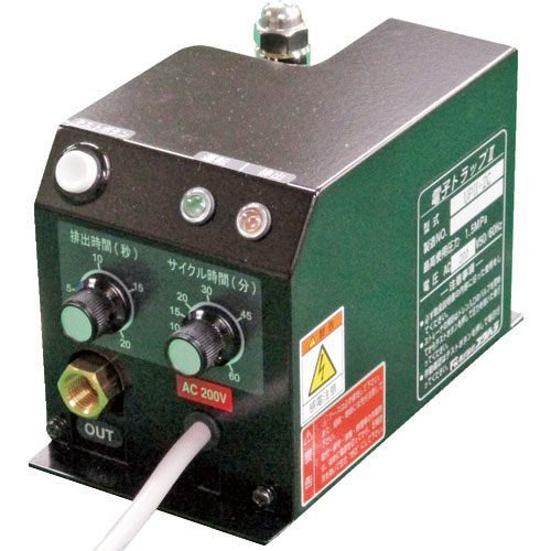 フクハラ　ドレン排出器　電子トラップ［［Ｒ２］］　（圧力開閉式・アンローダー式兼用）　単相１００Ｖ＿