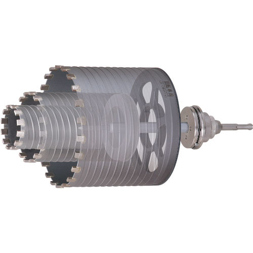ユニカ 多機能コアドリルUR21 乾式ダイヤ120mm ボディ(替刃)のみ(UR-Lシャンク対応)_