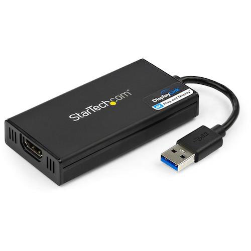 スターテック　ディスプレイアダプター／ＵＳＢ－Ａ　－　ＨＤＭＩ／ＵＳＢ　３．０／４Ｋ３０Ｈｚ／Ｗｉｎ＿