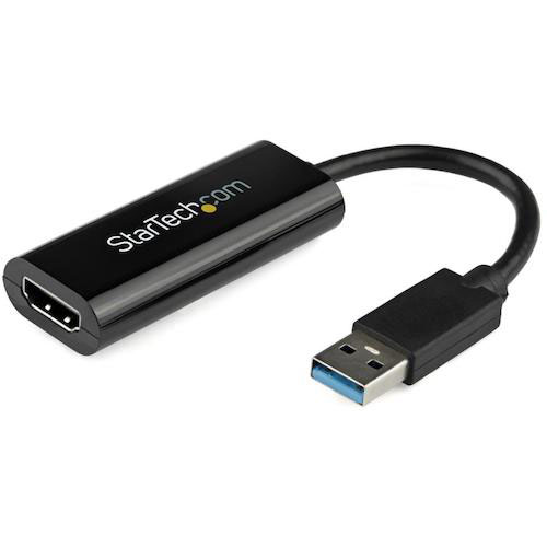 スターテック ディスプレイアダプター/USB-A - HDMI/USB 3.0/1080p/Winの_