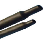 TRUSCO TRUSCO 耐熱200℃収縮チューブ 収縮前内径4.8mm 長さ1m_