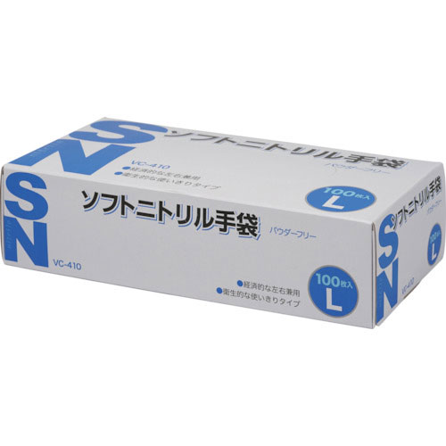 ＩＲＬ　ソフトニトリル手袋　Ｌ　１００枚入＿