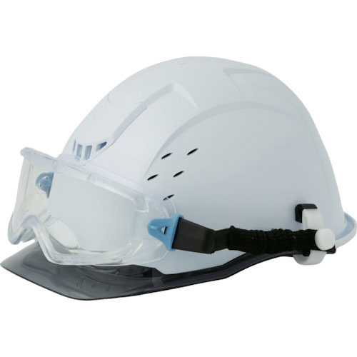 ミドリ安全 ゴーグル型 保護メガネ ヘルメット取付式 VG-501F SPG_