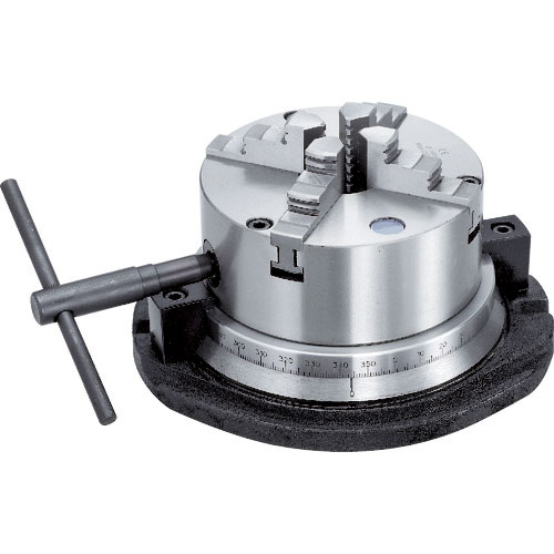 TRUSCO 簡易縦型ロータリーテーブル 外径160mm_