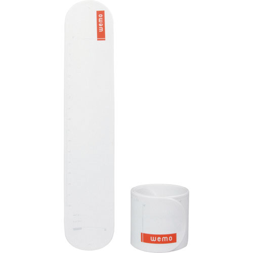 ｗｅｍｏ　ウェアラブルメモ　ＷＥＭＯバンドタイプ　白＿