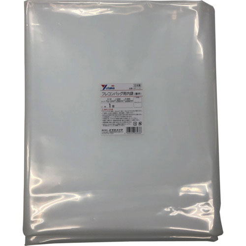 ユタカメイク フレコンバッグ内袋 0.15t×1900mm×3000mm_