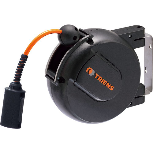 TRIENS エアーホースリール 内径6.5×外径10mm ホース全長6m_