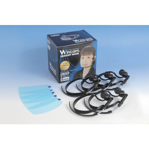 Wincam ウィンカムヘッドセットマスク5PCS_