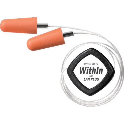 ケー エクセレント リール式耳栓収納具 ウィズイン WI-02R(両耳用)_